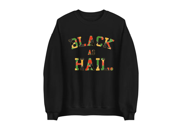 Black As Hail x BHM Crewneck