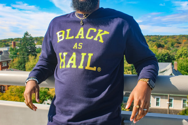 Black As Hail Crewneck