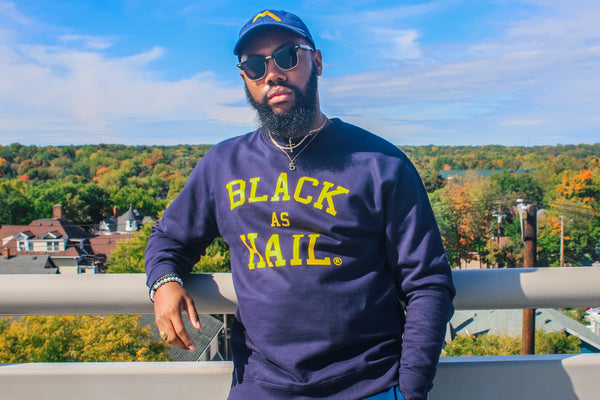 Black As Hail Crewneck
