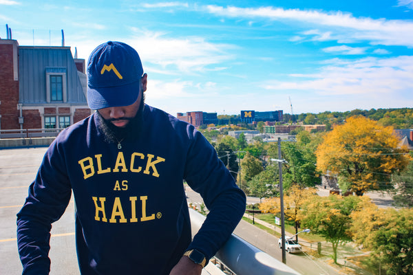 Black As Hail Crewneck