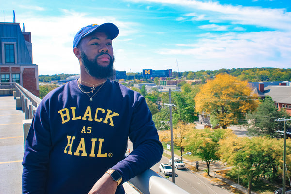 Black As Hail Crewneck