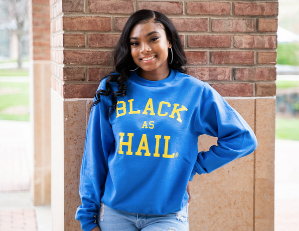 Black As Hail Crewneck