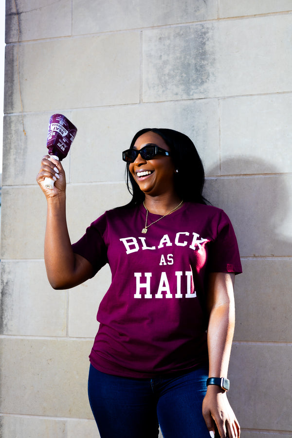 Black As Hail T-Shirt - Miss. State Edition