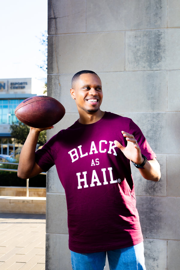 Black As Hail T-Shirt - Miss. State Edition